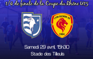 Mions FC U15 - AS Duchère Lyon U15